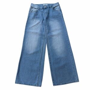 S.O.N.G. Blue Wide-Leg Jeans